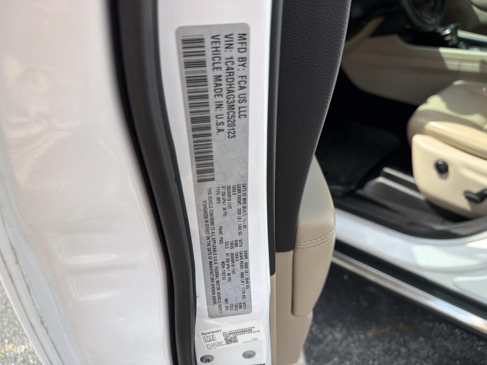2021 Dodge Durango SXT