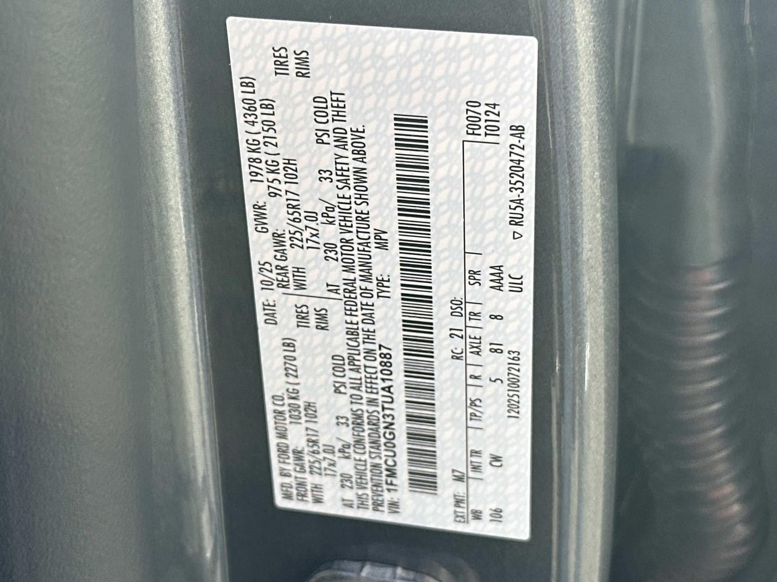 2026 Ford Escape ACTIVE FWD