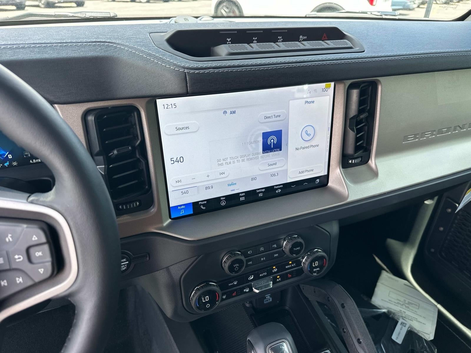 2025 Ford Bronco OUTER BANKS 4 DOOR 4X4