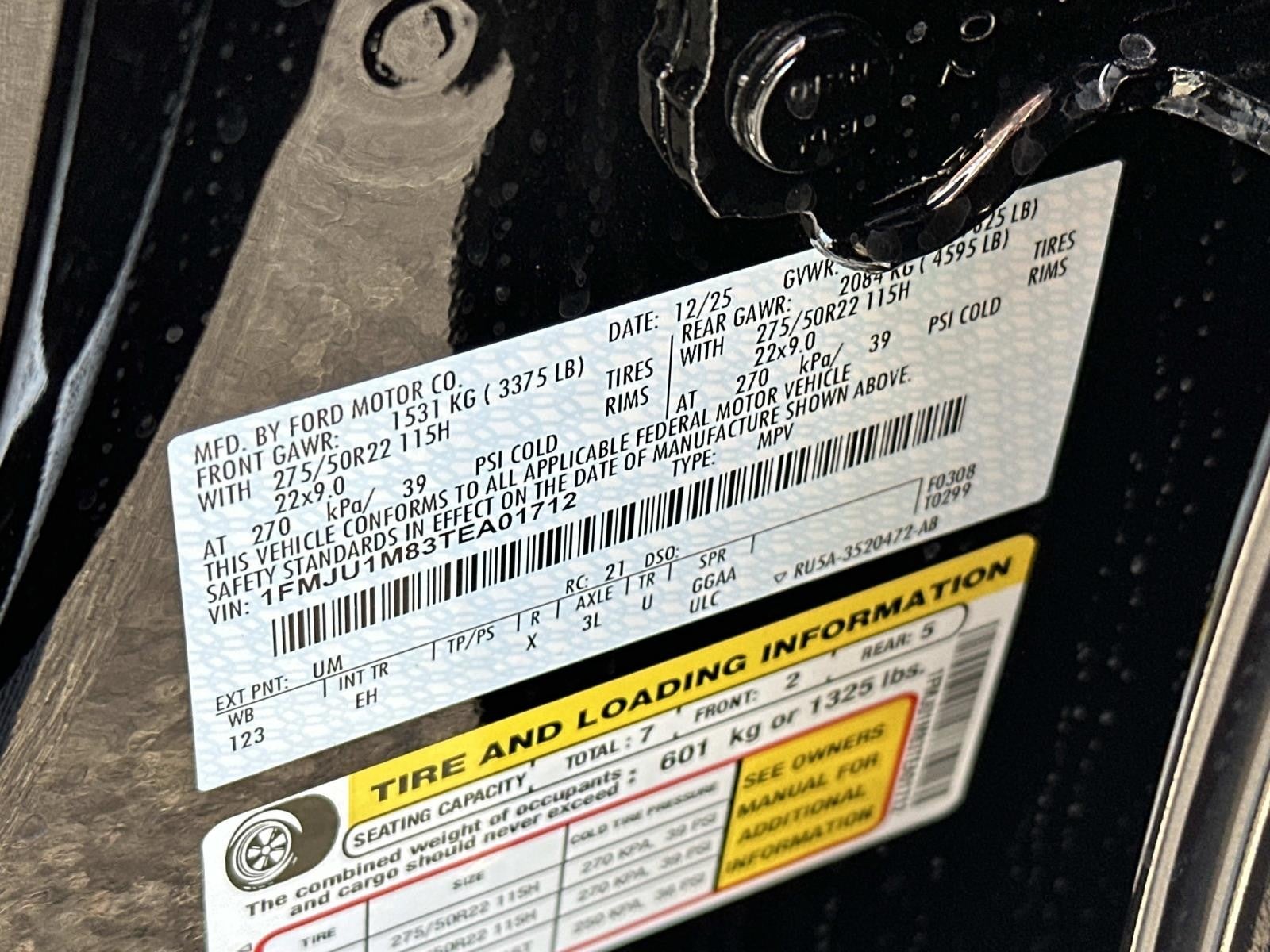 2026 Ford Expedition PLATINUM 4X4