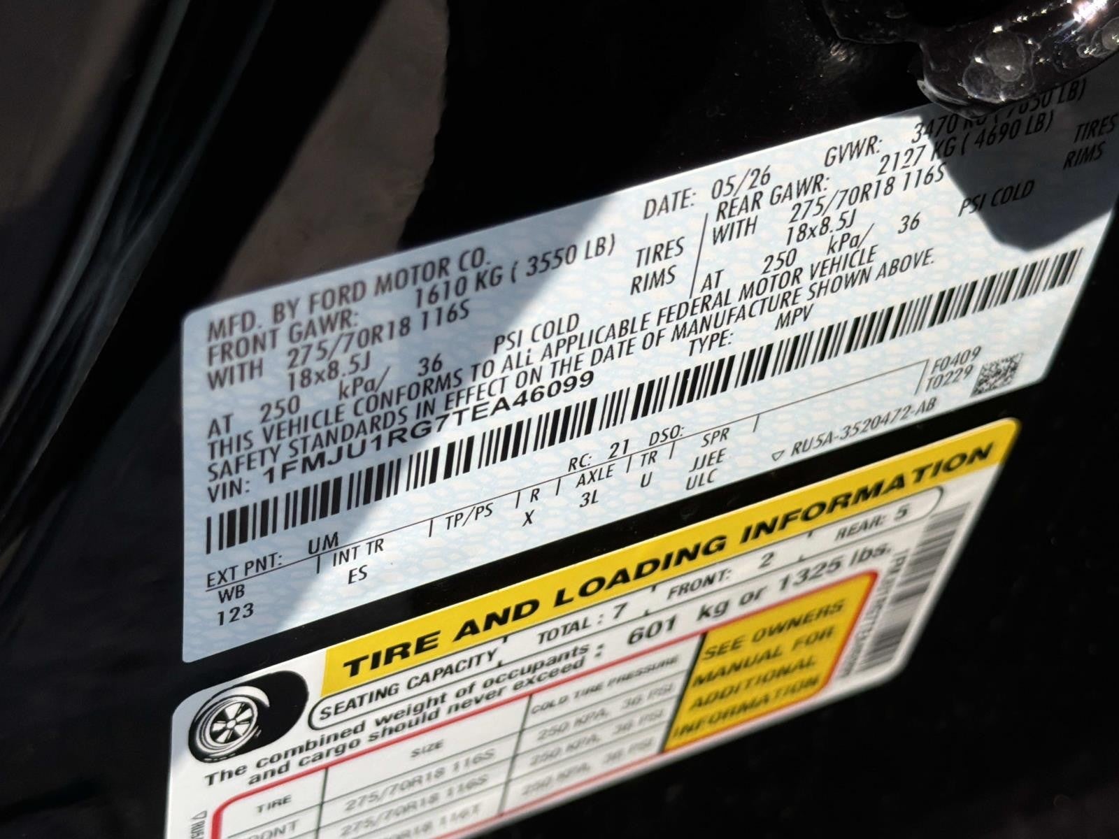 2026 Ford Expedition TREMOR 4X4