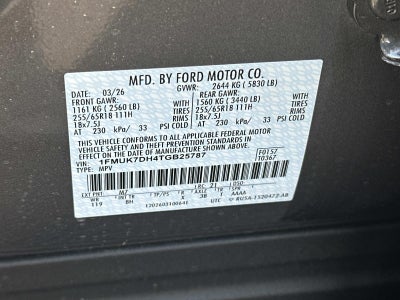 2026 Ford Explorer ACTIVE RWD