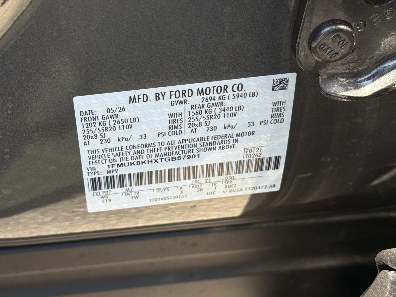 2026 Ford Explorer ST-LINE 4WD