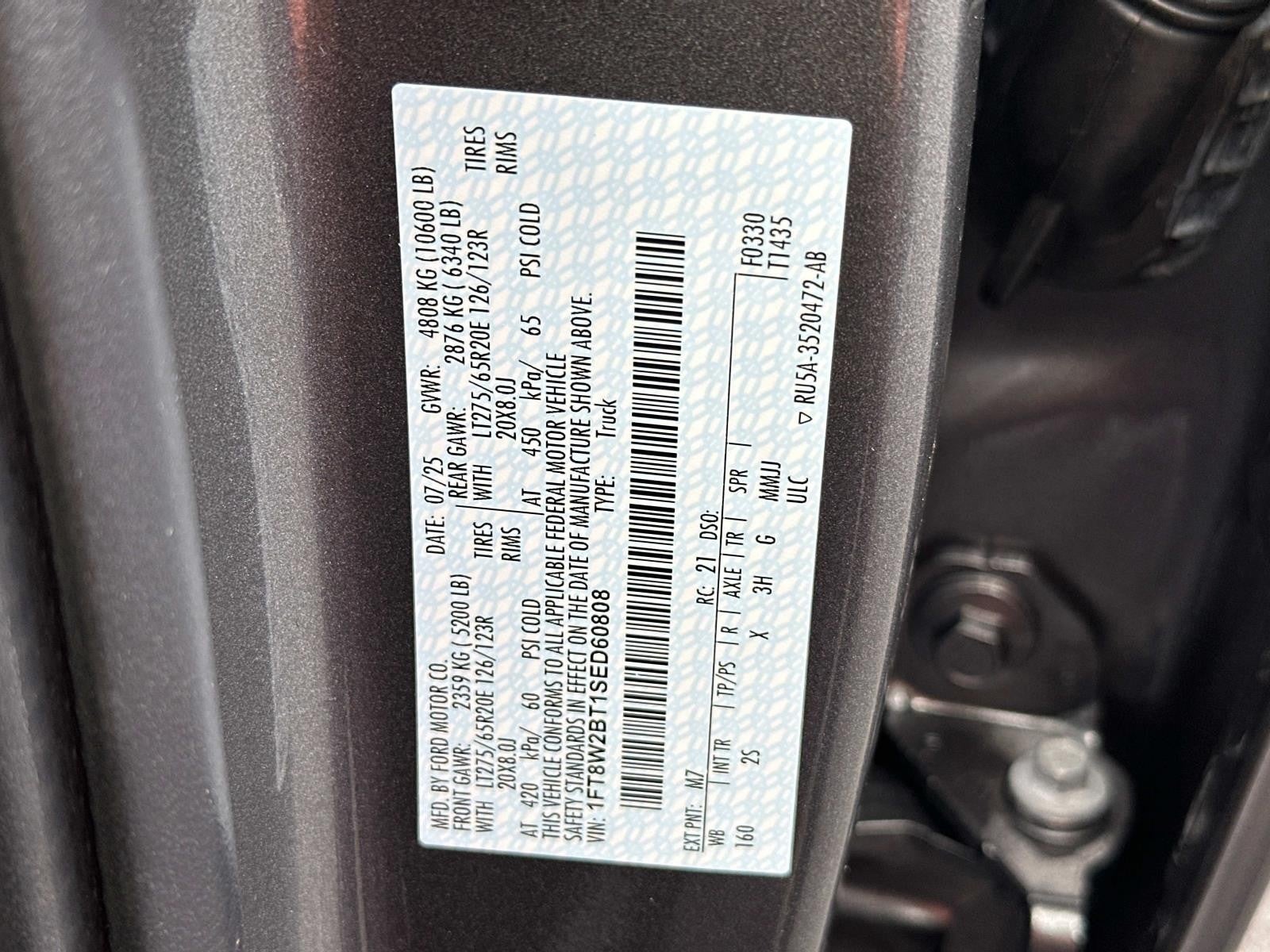 2025 Ford Super Duty F-250 SRW XLT 4WD CREW CAB 6.75' BO