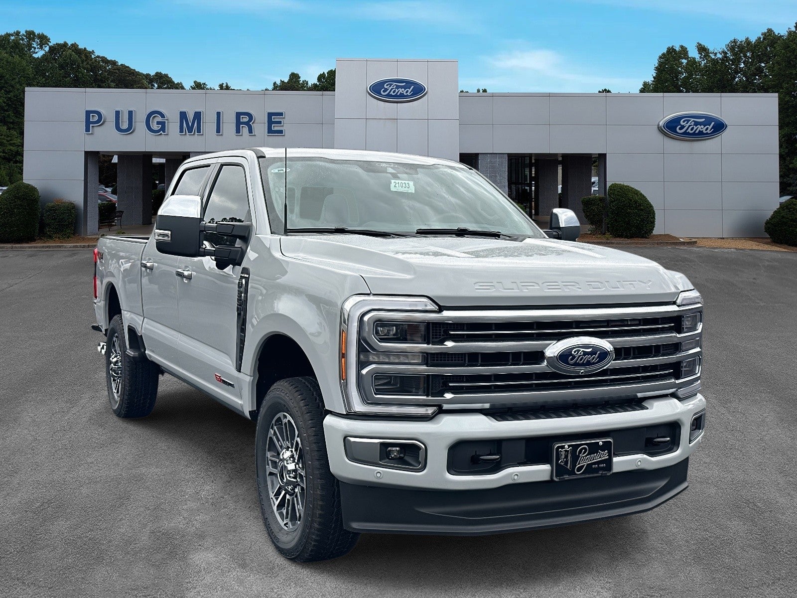 2026 Ford Super Duty F-350 SRW PLATINUM 4WD CREW CAB 6.7