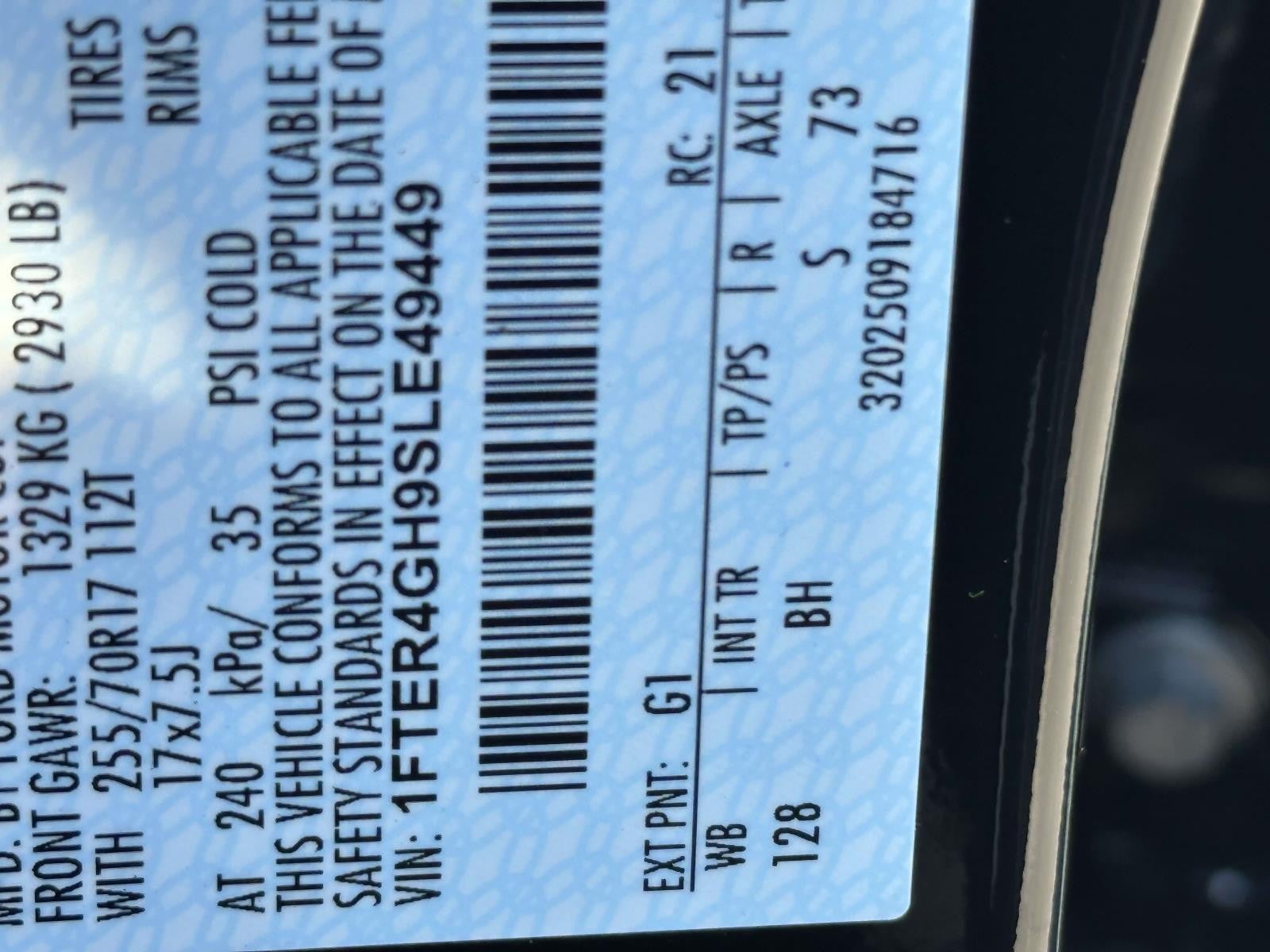 2025 Ford Ranger XLT 2WD SUPERCREW 5' BOX