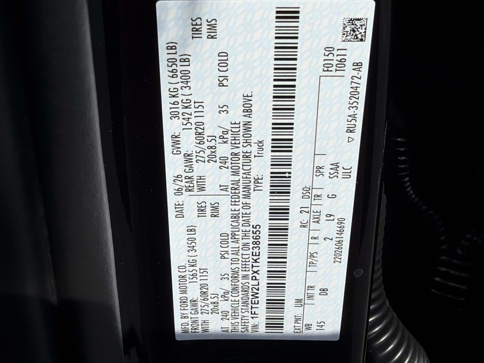 2026 Ford F-150 STX 4WD SUPERCREW 5.5' BO