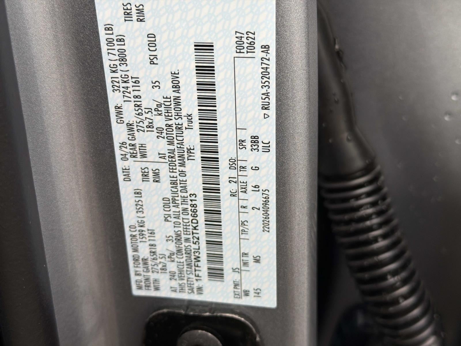 2026 Ford F-150 XLT 4WD SUPERCREW 5.5' BO