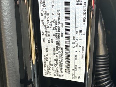 2025 Ford F-150 XLT 4WD SUPERCREW 5.5' BO PUG PACKAGE