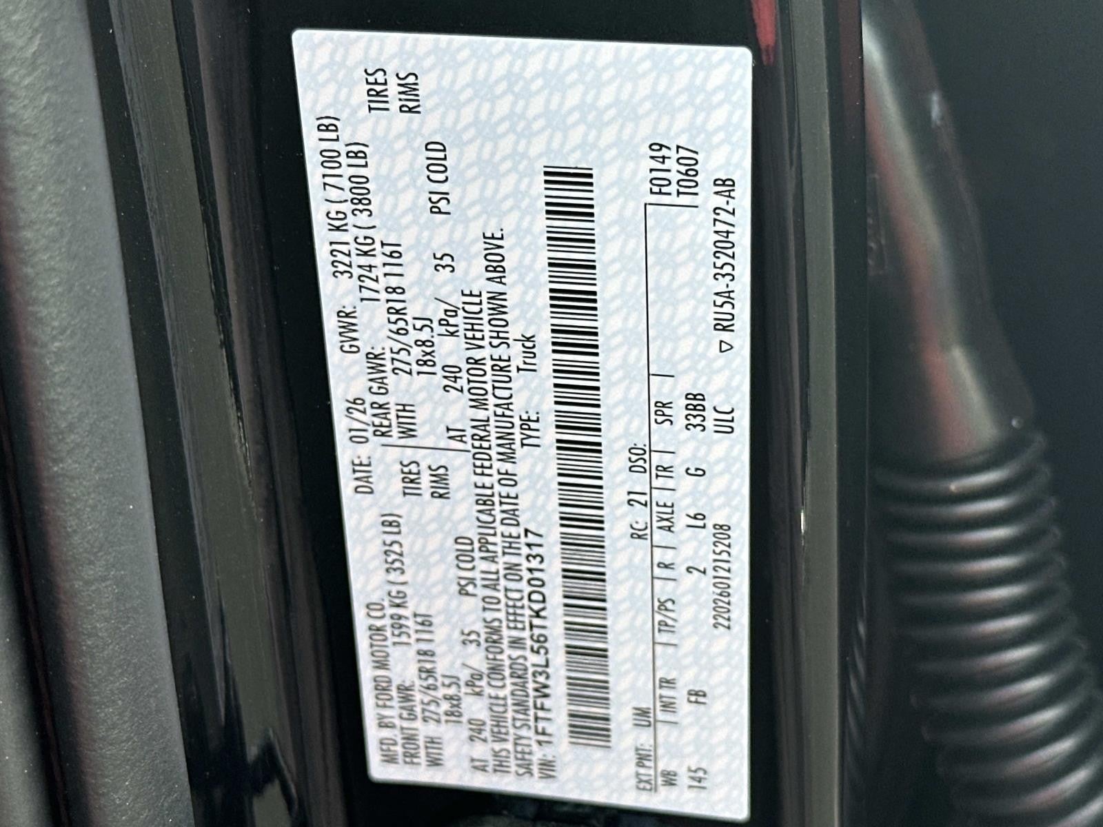 2026 Ford F-150 XLT 4WD SUPERCREW 5.5' BO