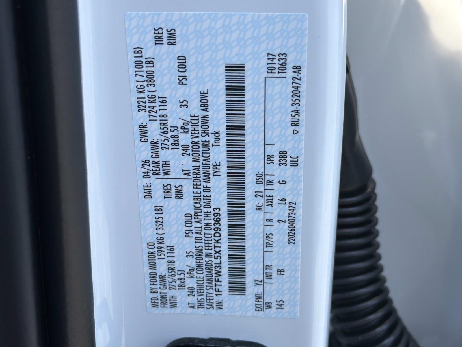 2026 Ford F-150 XLT 4WD SUPERCREW 5.5' BO