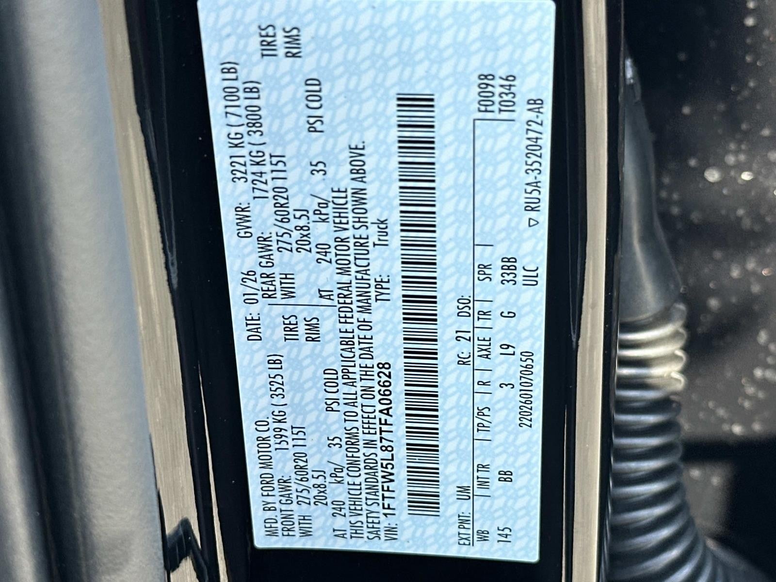 2026 Ford F-150 LARIAT 4WD SUPERCREW 5.5'