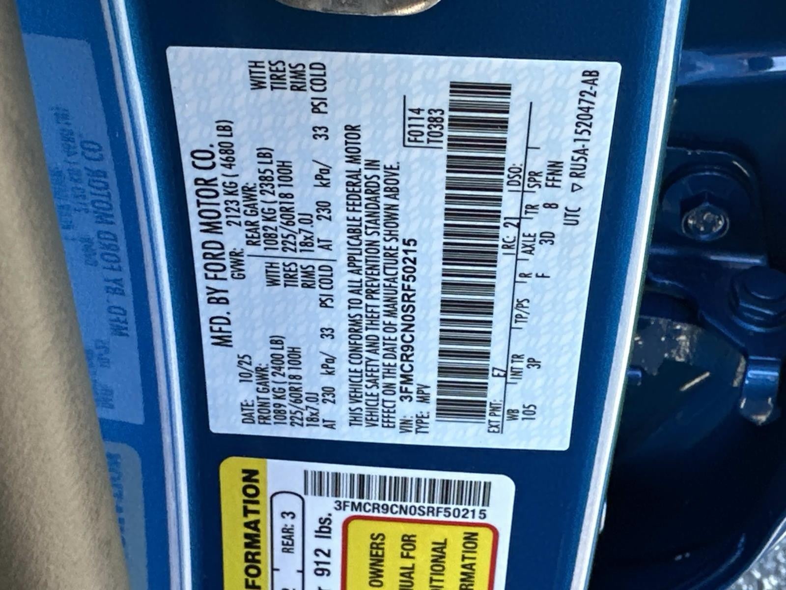 2025 Ford Bronco Sport OUTER BANKS 4X4