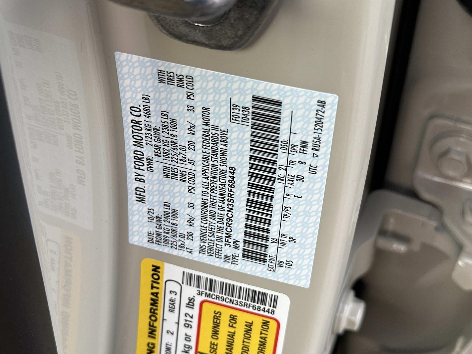 2025 Ford Bronco Sport OUTER BANKS 4X4