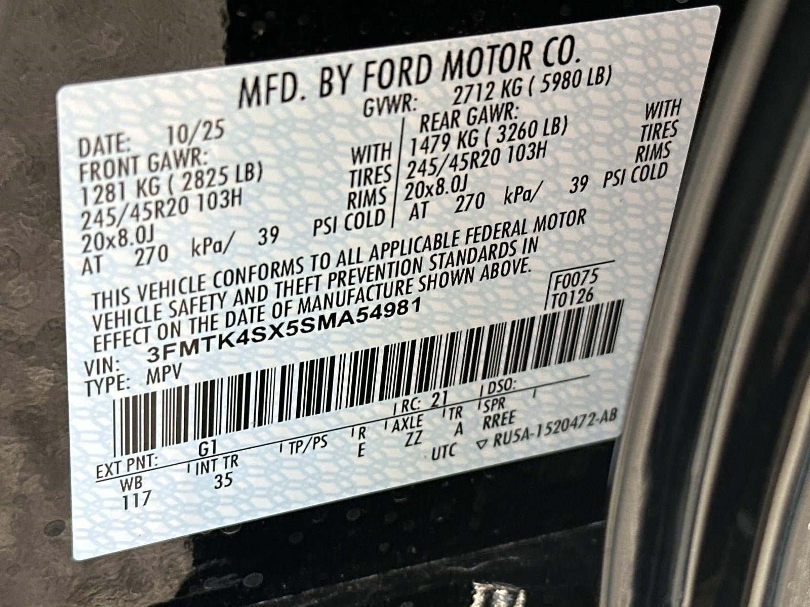 2025 Ford Mustang Mach-E GT AWD