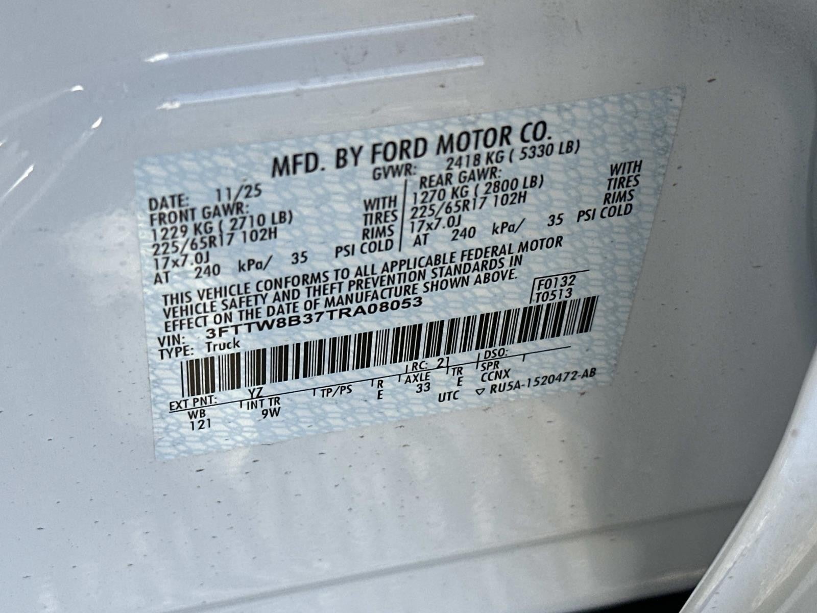 2026 Ford Maverick XL AWD SUPERCREW