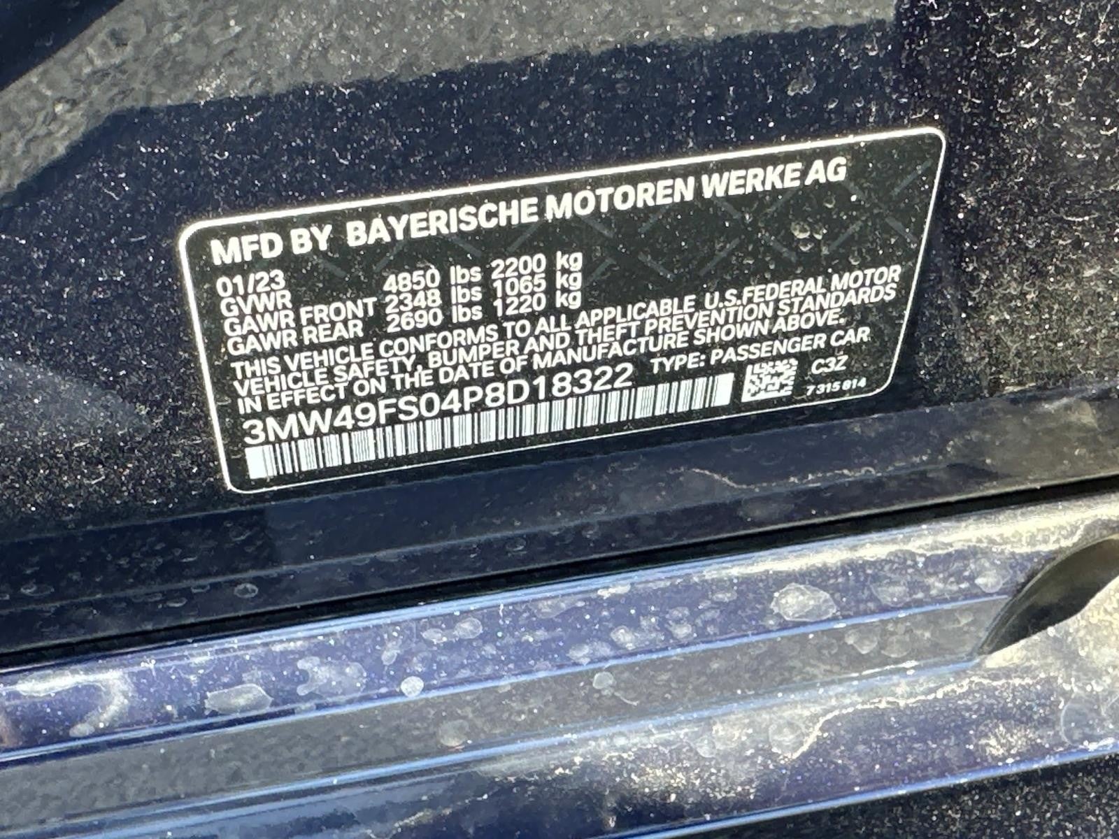 2023 BMW 3 Series M340i