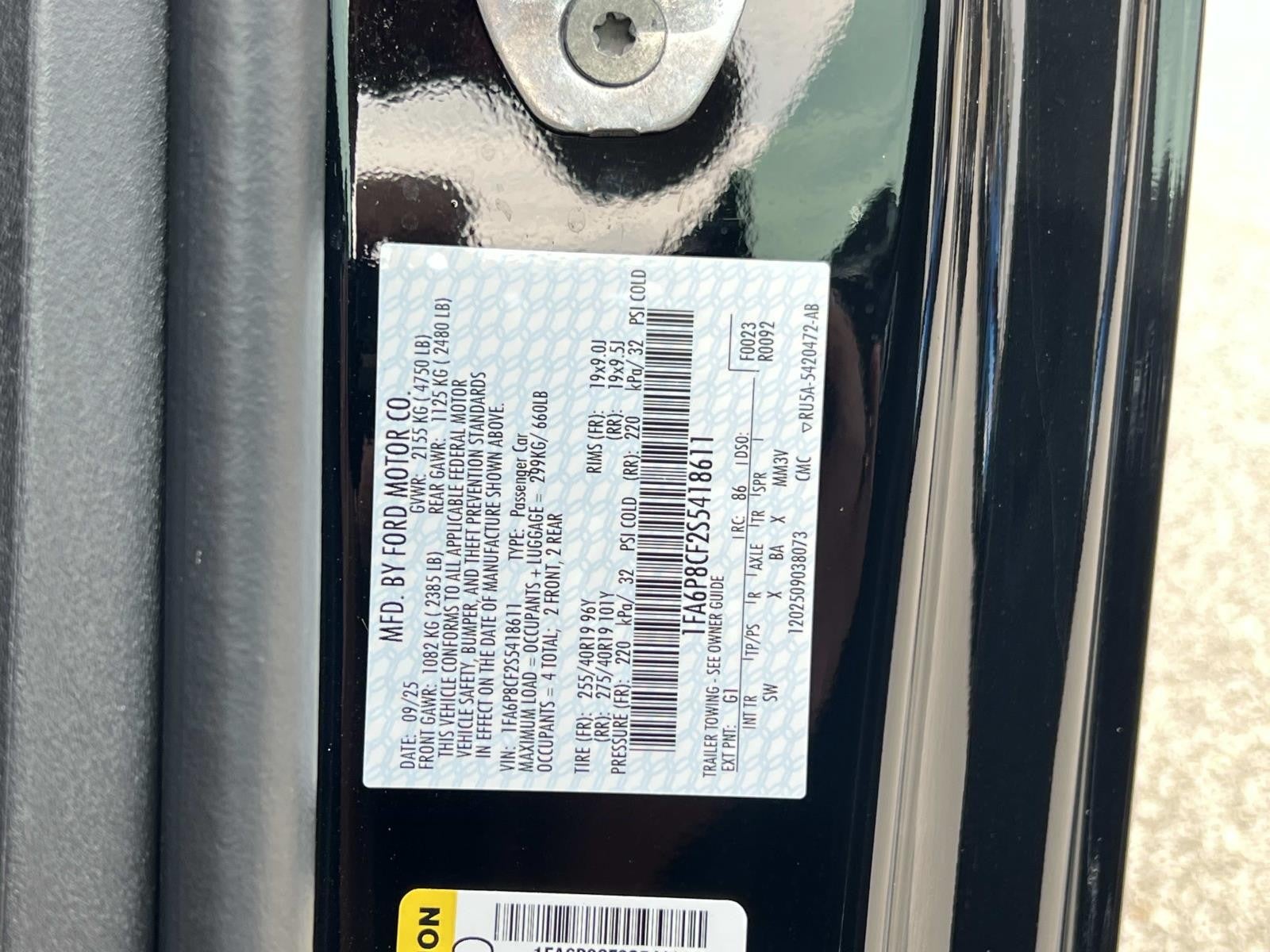 2025 Ford Mustang SHELBY GT350