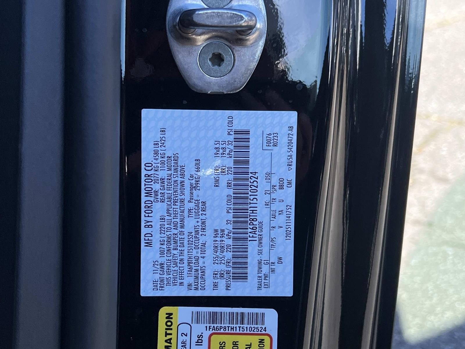 2026 Ford Mustang ECOBOOST PREMIUM FASTBACK