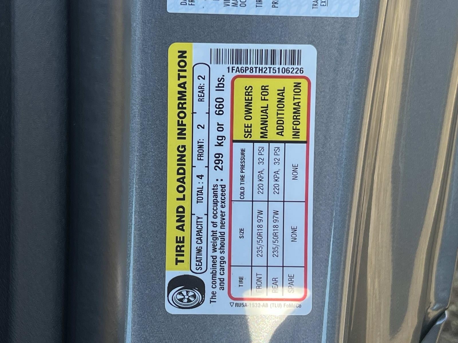 2026 Ford Mustang ECOBOOST FASTBACK