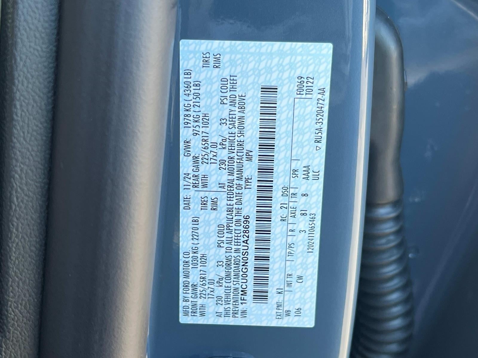 2025 Ford Escape ACTIVE FWD