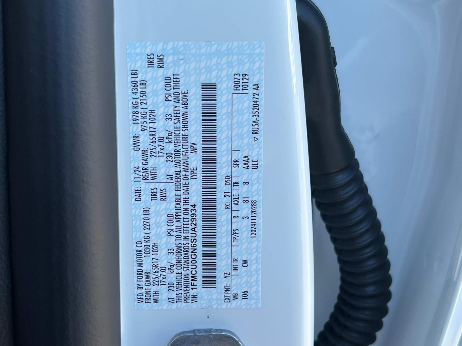 2025 Ford Escape ACTIVE FWD