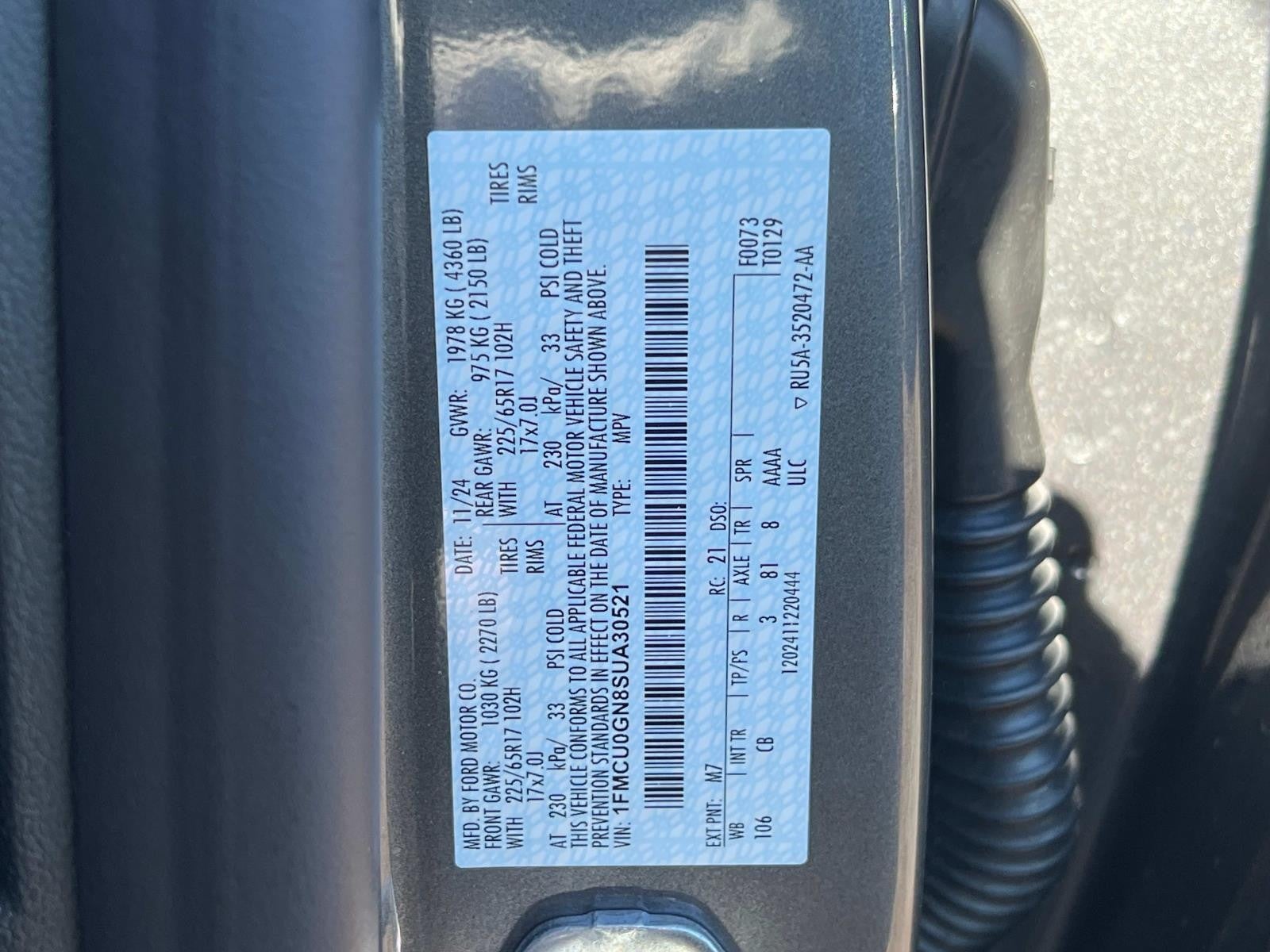 2025 Ford Escape ACTIVE FWD