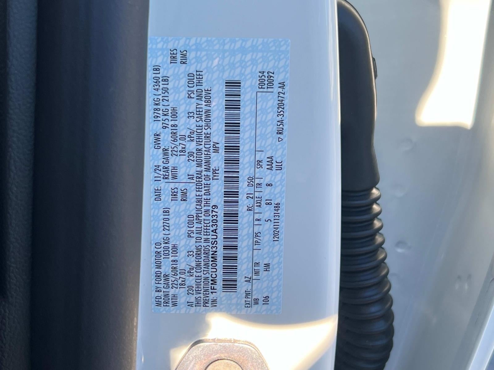 2025 Ford Escape ST-LINE FWD