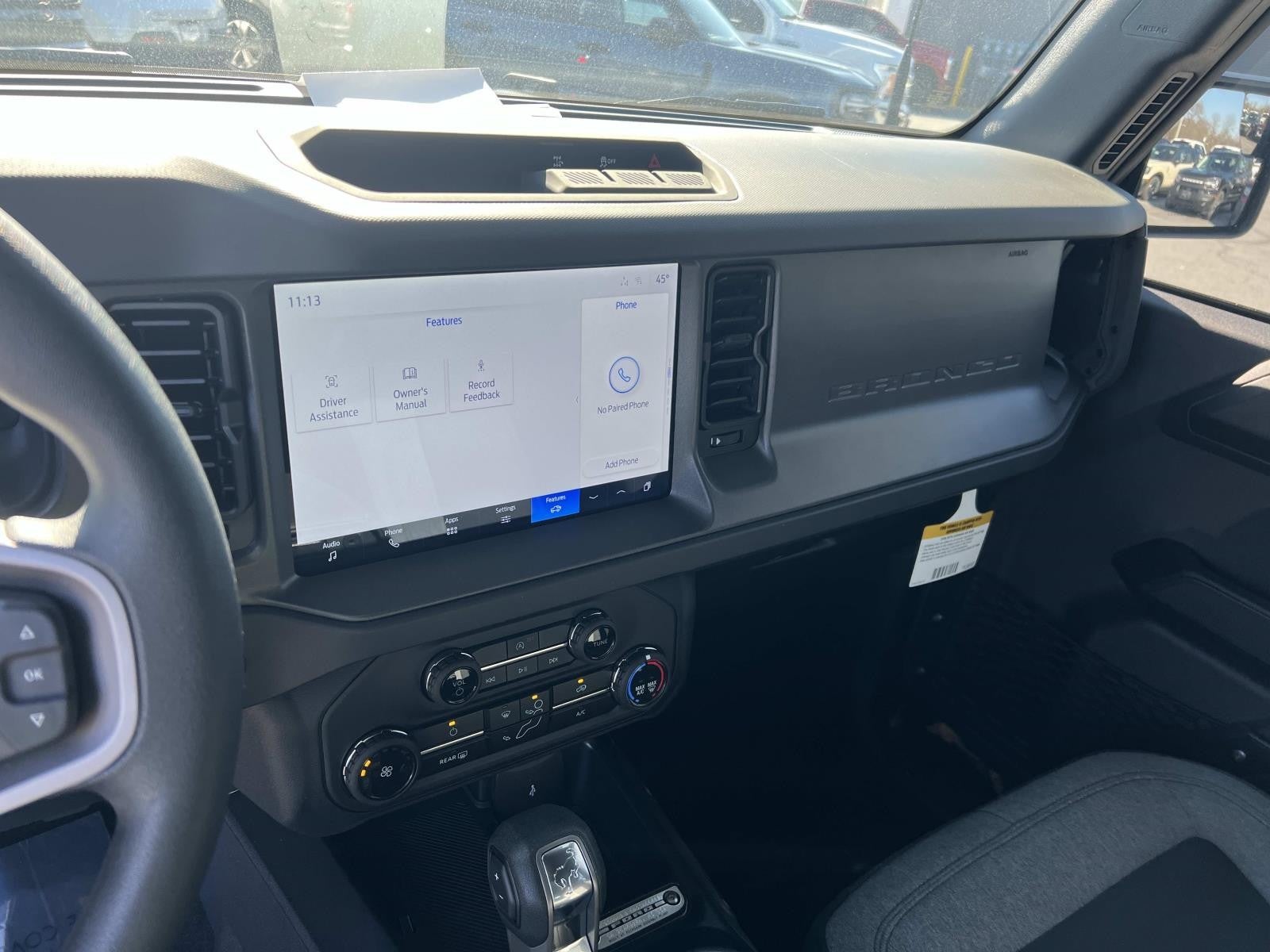 2025 Ford Bronco BASE 4 DOOR 4X4 PUG PACKAGE