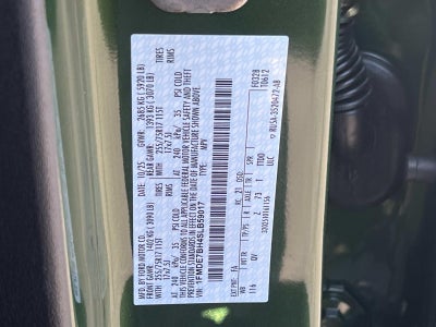 2025 Ford Bronco BIG BEND 4 DOOR 4X4