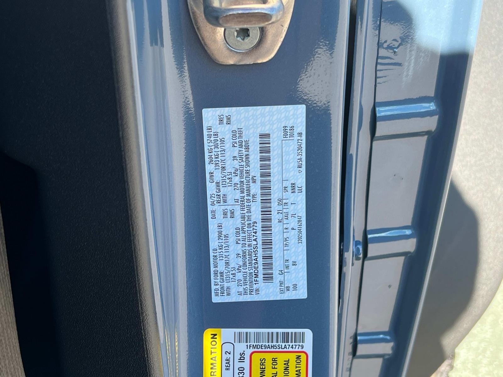 2025 Ford Bronco BADLANDS 2 DOOR ADVANCED