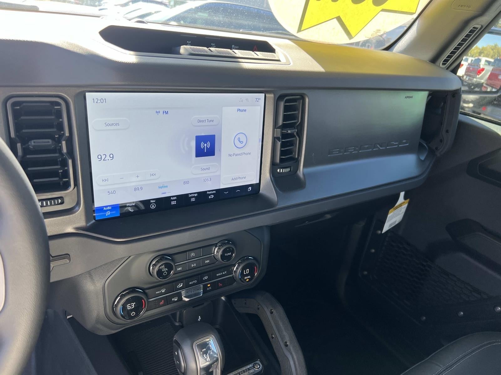 2025 Ford Bronco BIG BEND 4 DOOR 4X4 PUG PACKAGE