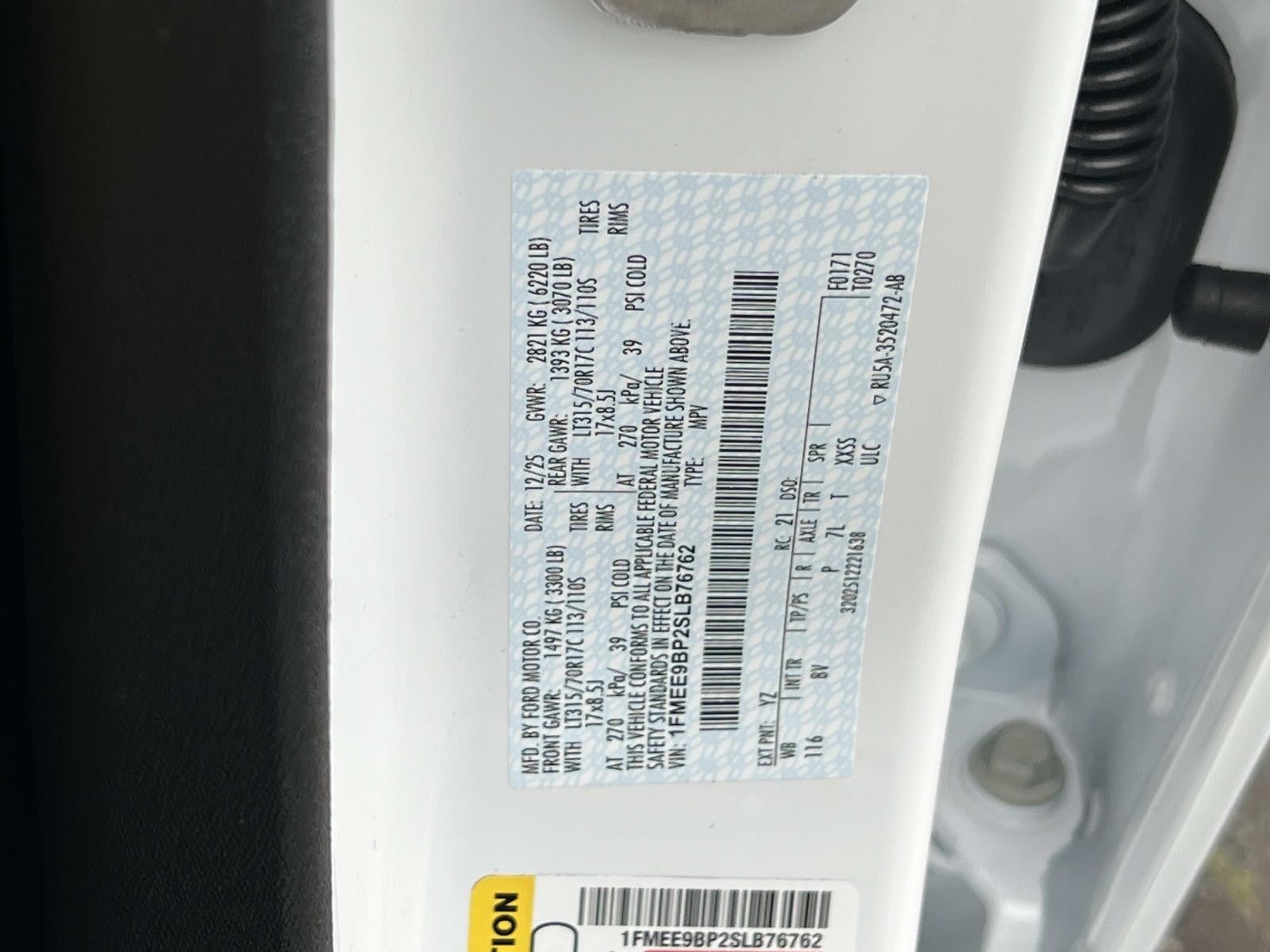 2025 Ford Bronco BADLANDS 4 DOOR ADVANCED