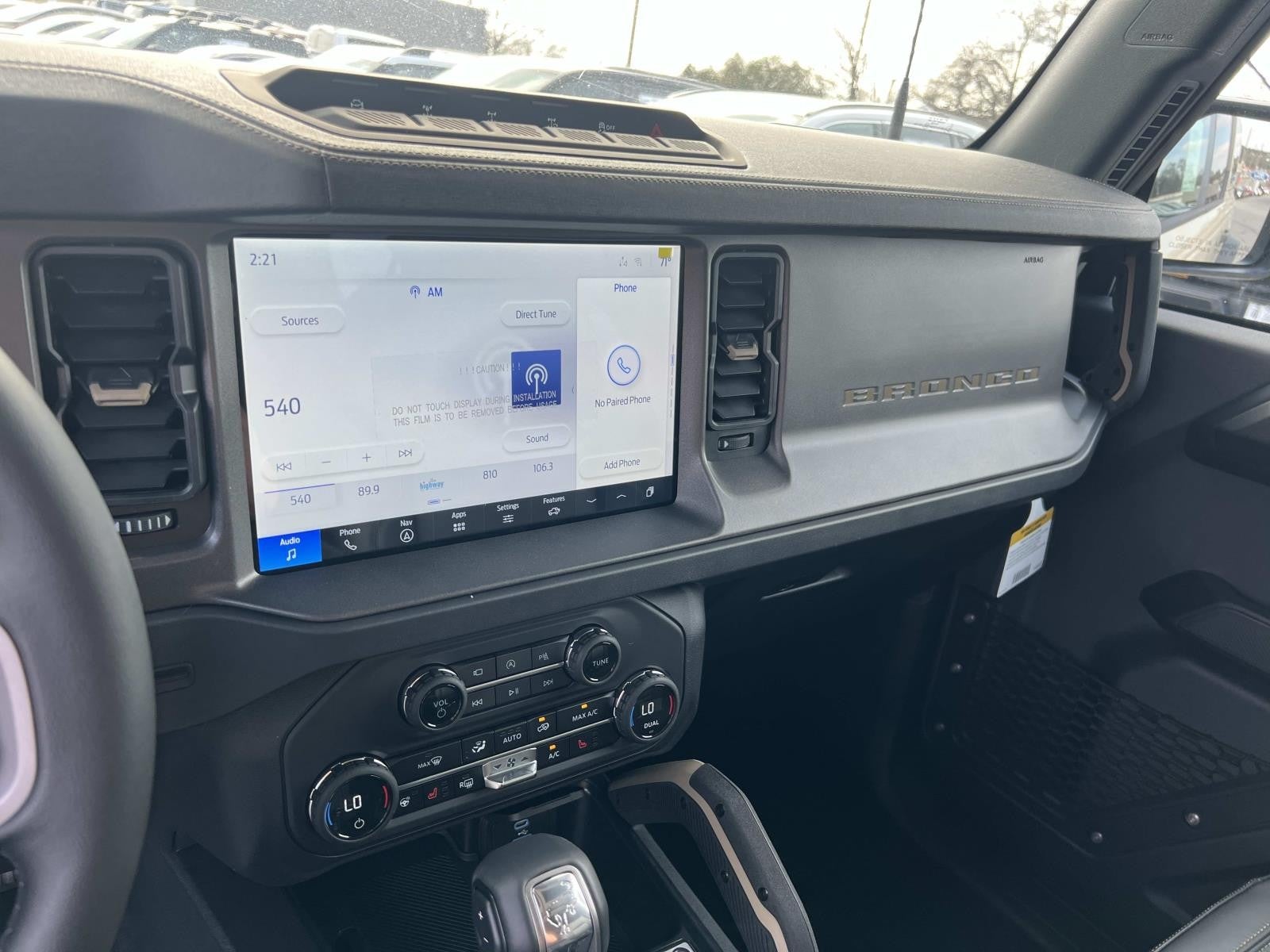 2025 Ford Bronco BADLANDS 4 DOOR ADVANCED