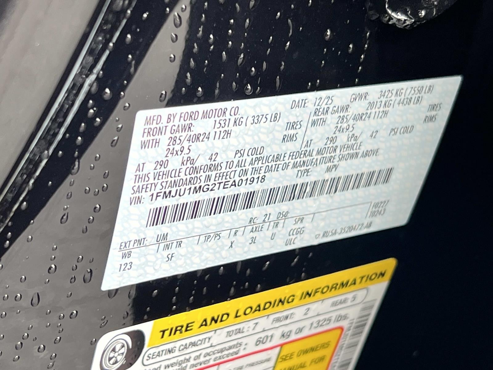 2026 Ford Expedition PLATINUM 4X4