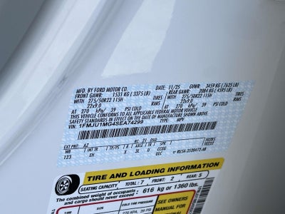 2025 Ford Expedition PLATINUM 4X4