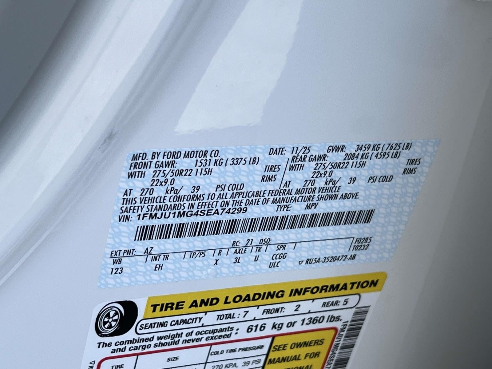 2025 Ford Expedition PLATINUM 4X4