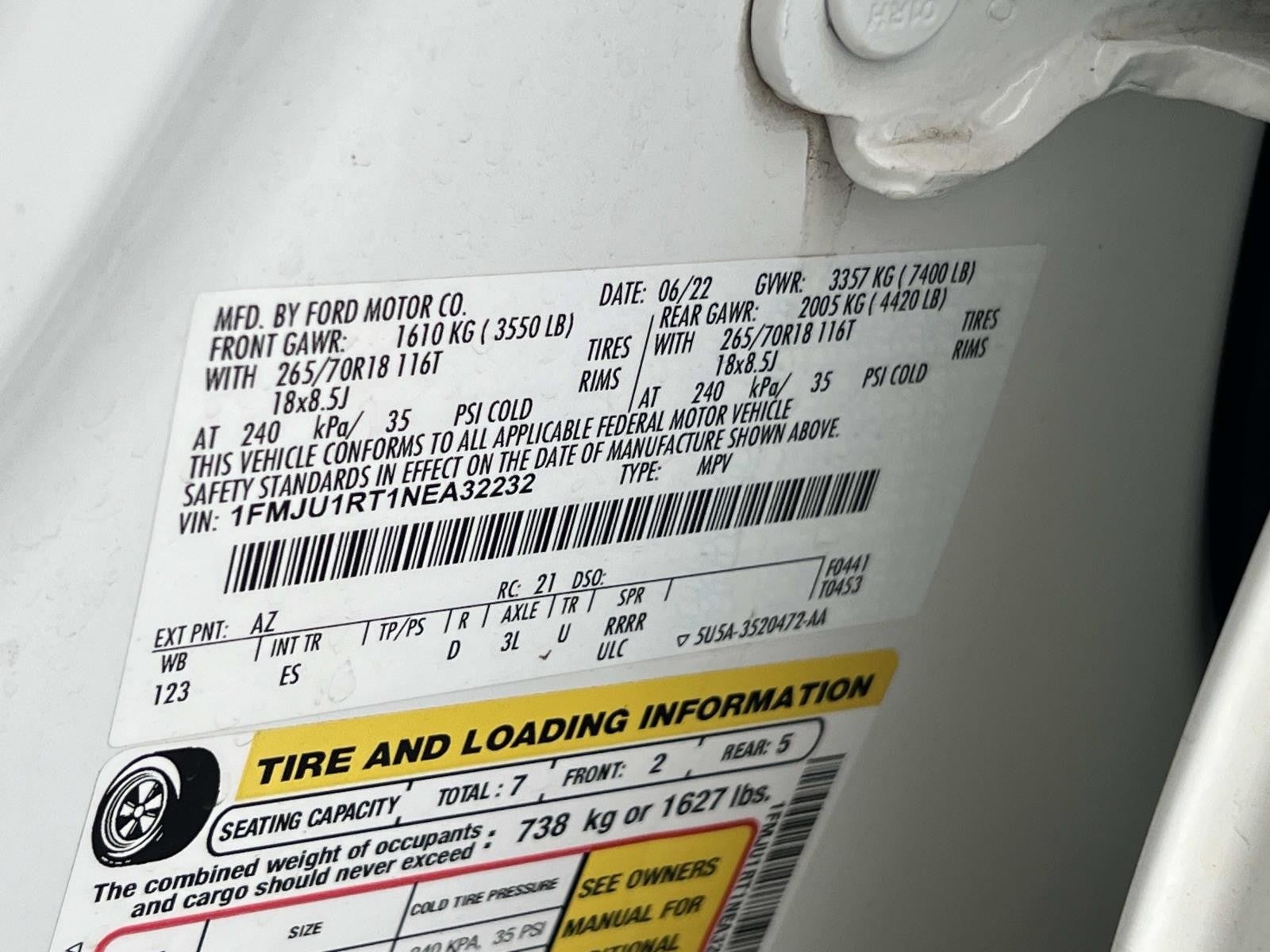 2022 Ford Expedition Timberline