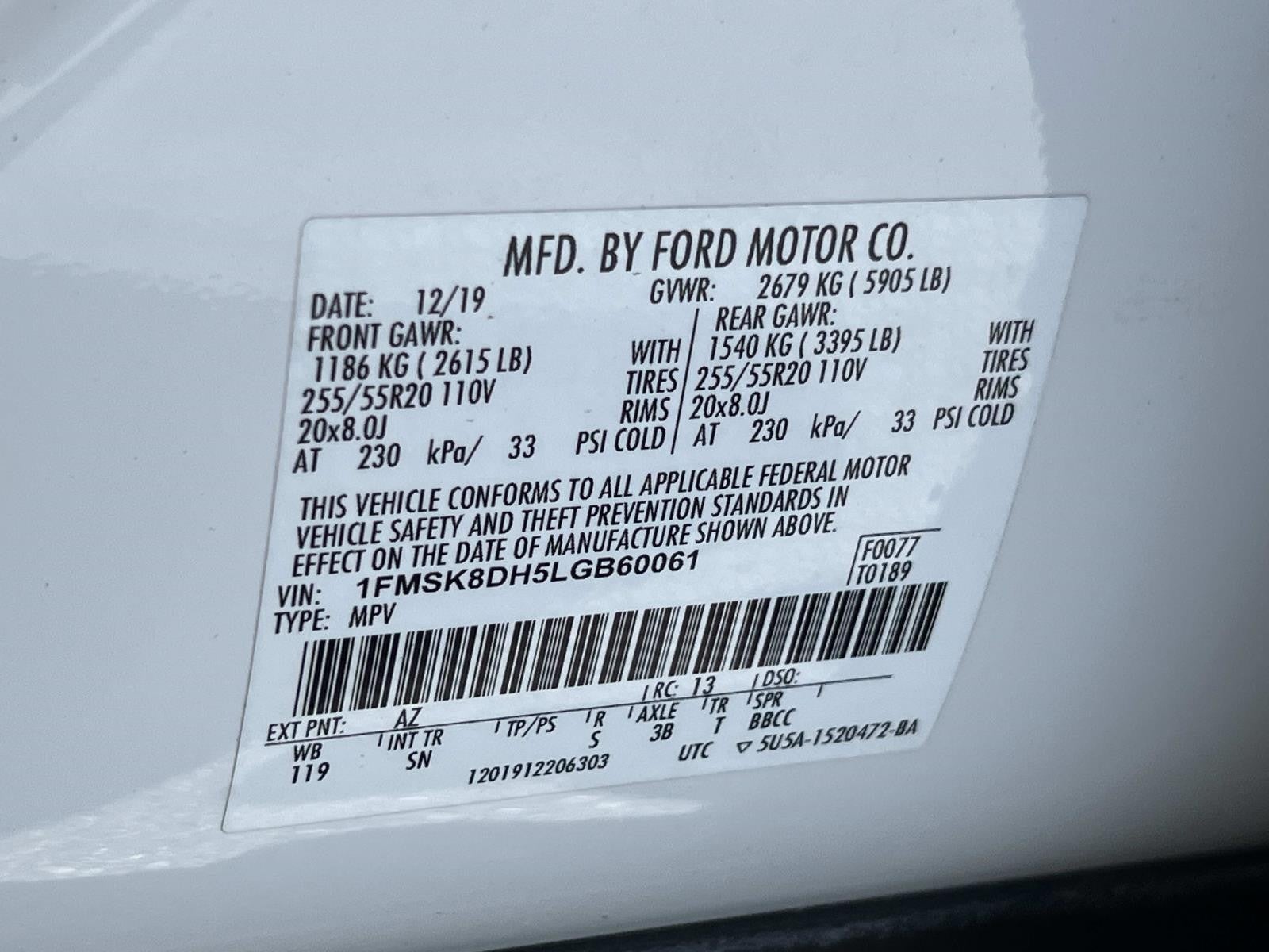 2020 Ford Explorer XLT