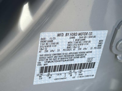 2026 Ford Explorer ACTIVE RWD