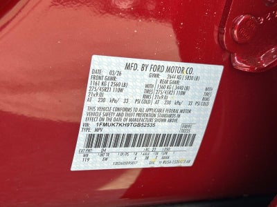 2026 Ford Explorer ST-LINE RWD