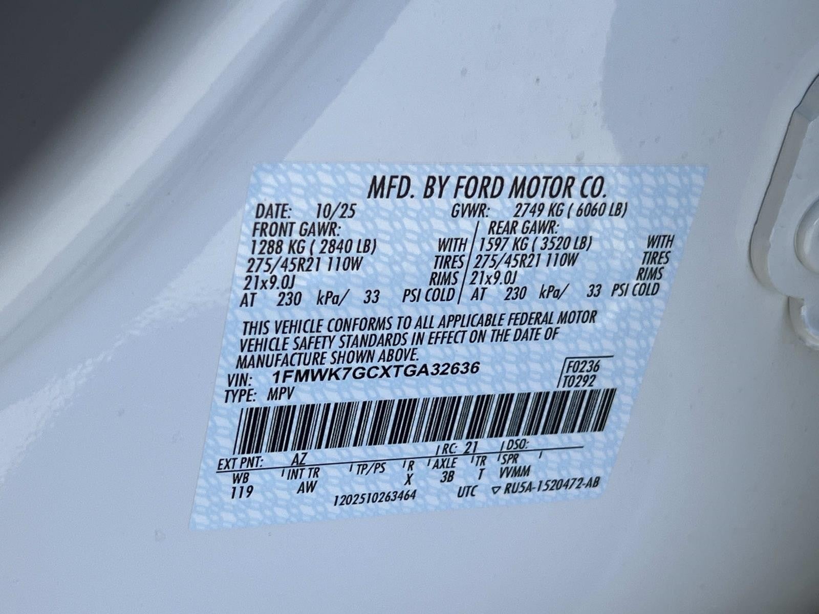 2026 Ford Explorer ST RWD