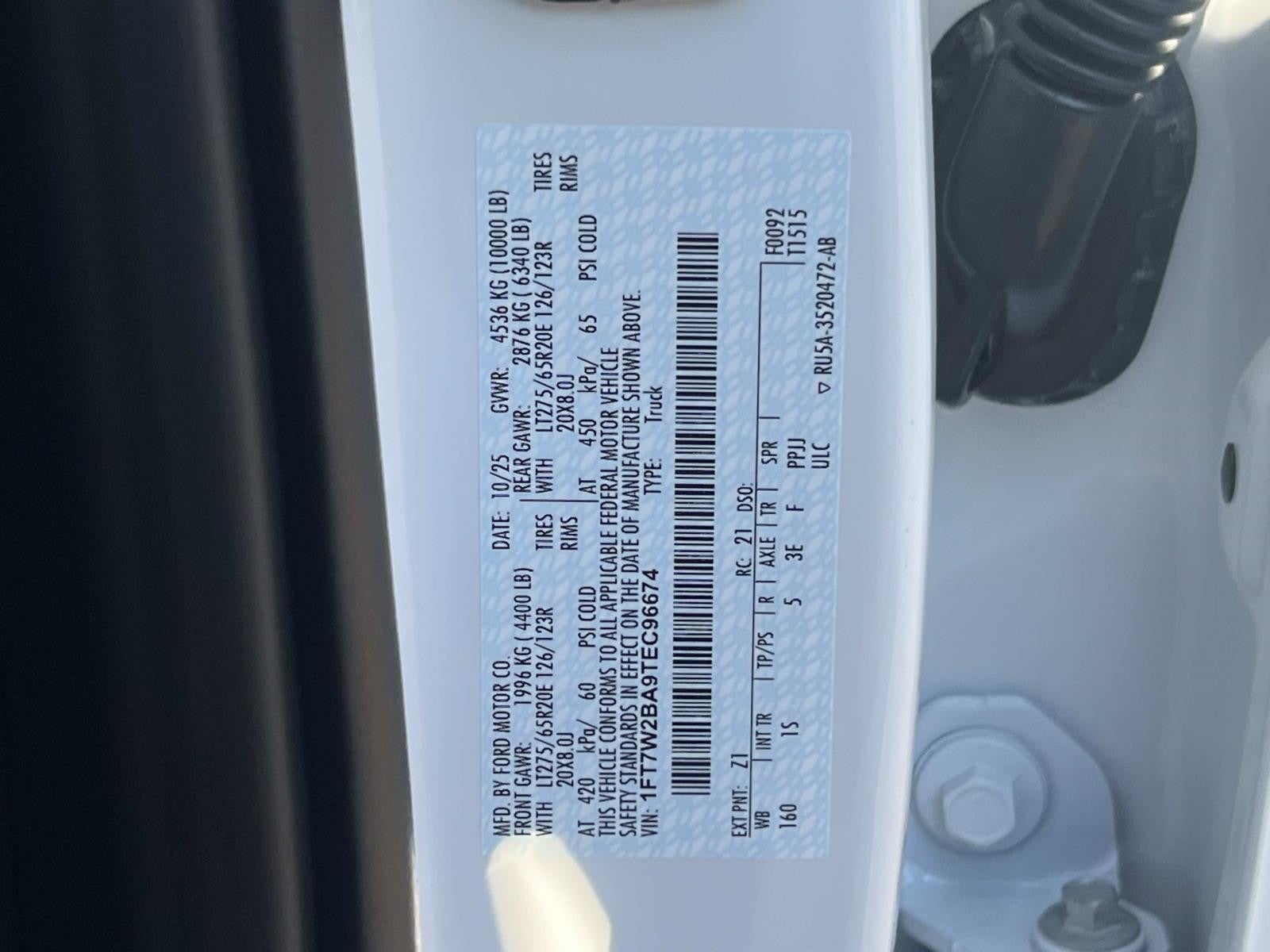 2026 Ford Super Duty F-250 SRW XL 4WD CREW CAB 6.75' BOX