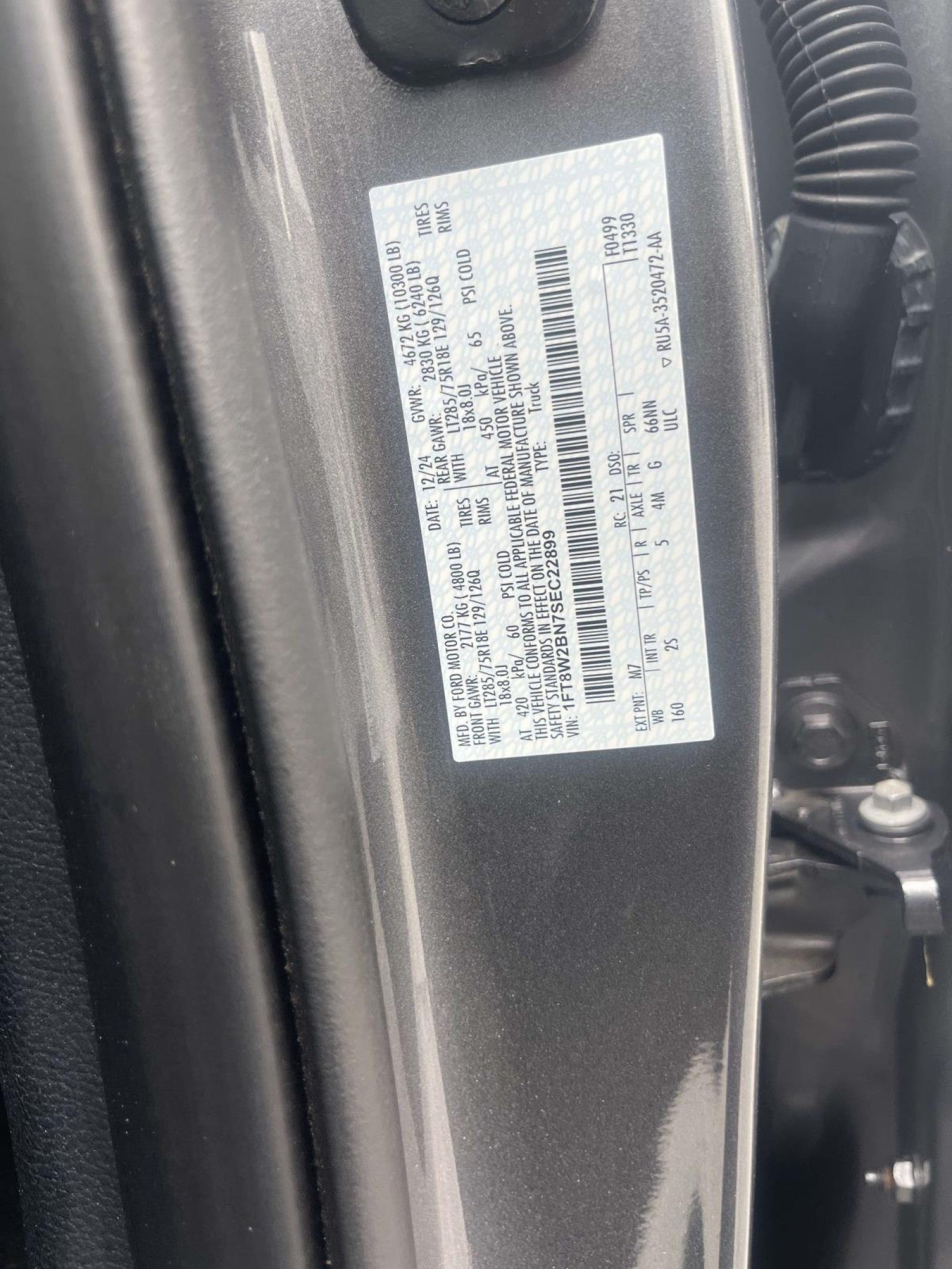2025 Ford Super Duty F-250 SRW XLT 4WD CREW CAB 6.75' BO