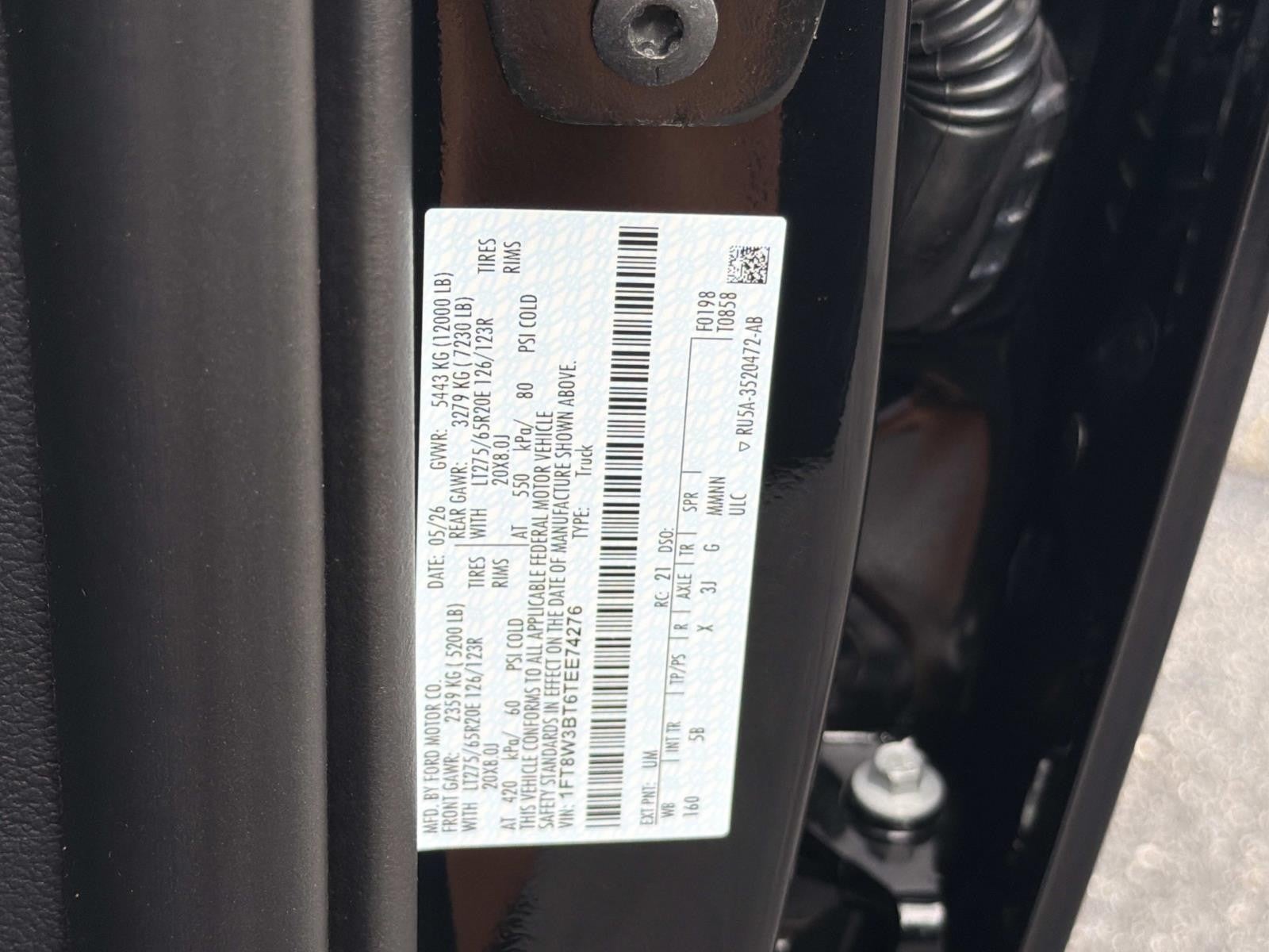 2026 Ford Super Duty F-350 SRW LARIAT 4WD CREW CAB 6.75'