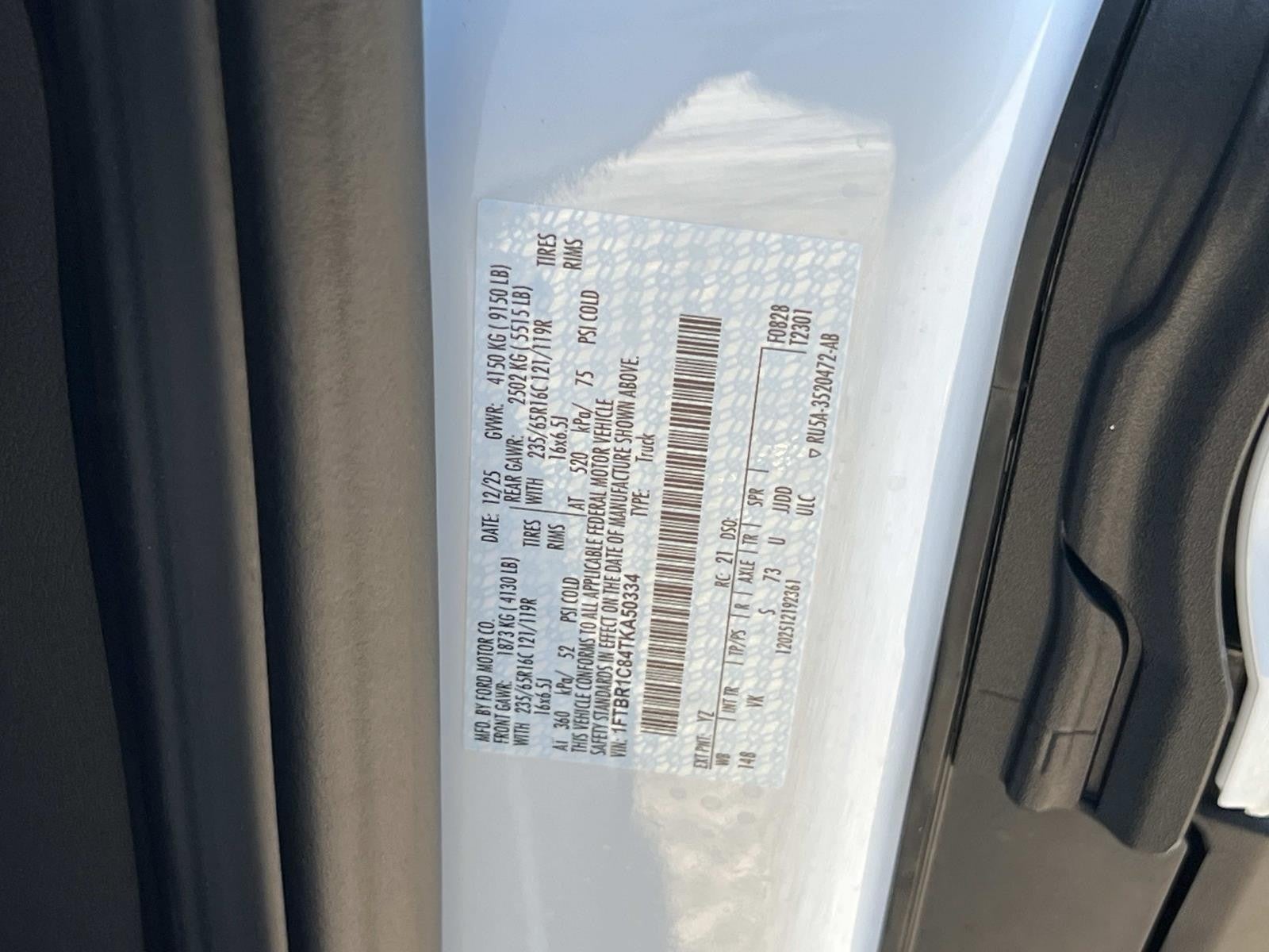 2026 Ford Transit Cargo Van T-250 148 MED RF 9150 GV