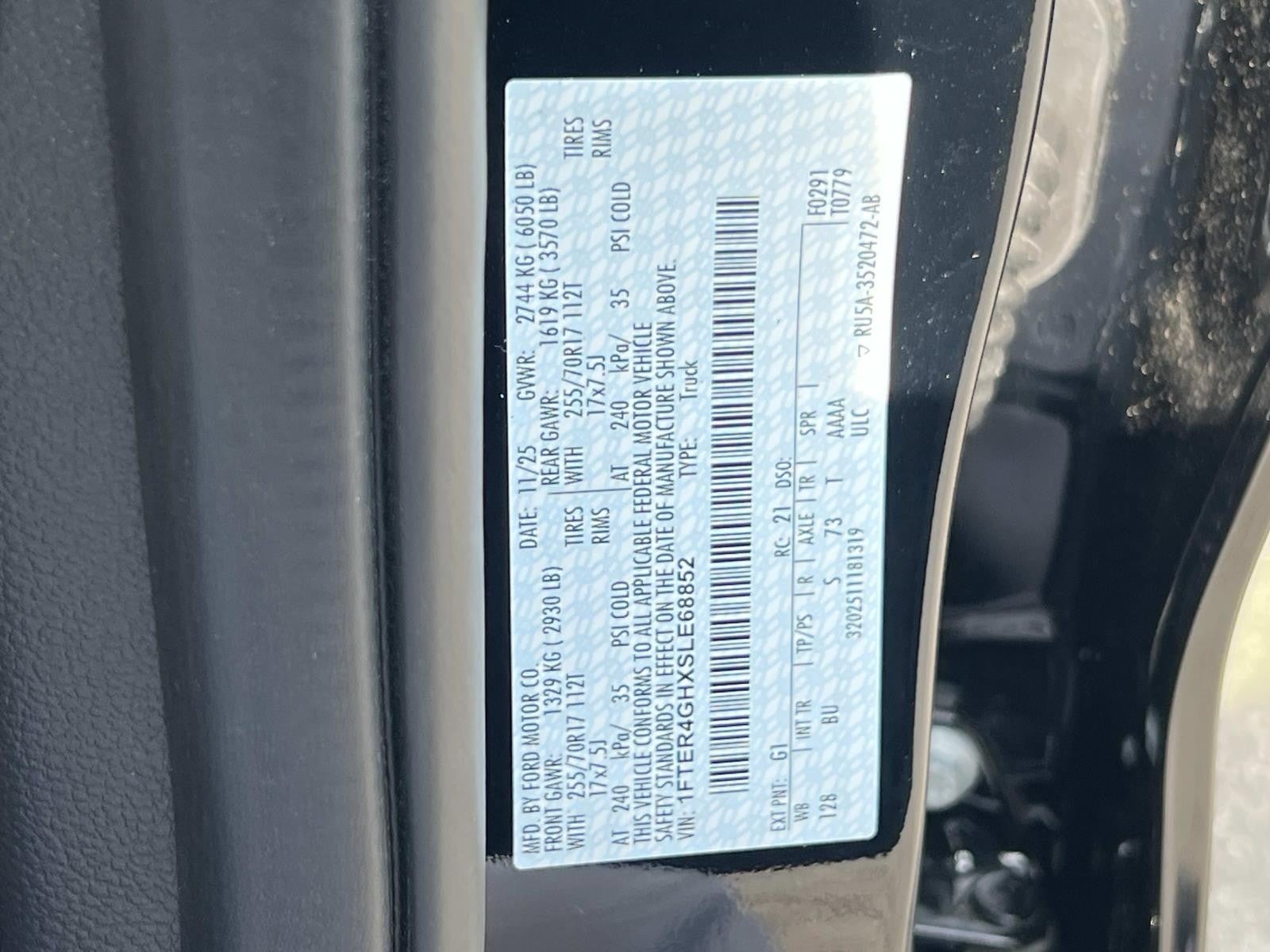 2025 Ford Ranger XLT 2WD SUPERCREW 5' BOX