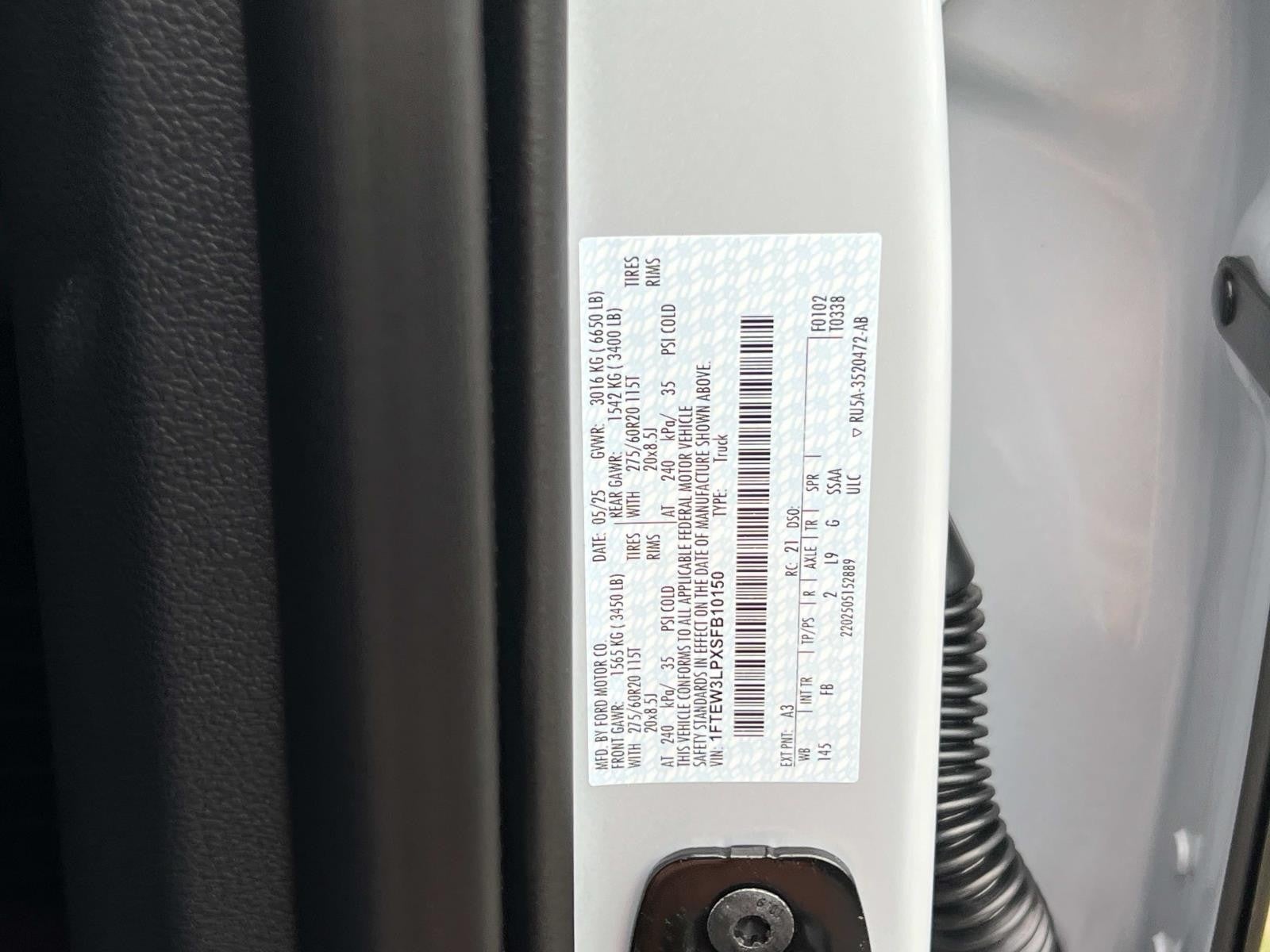 2025 Ford F-150 XLT 4WD SUPERCREW 5.5' BO