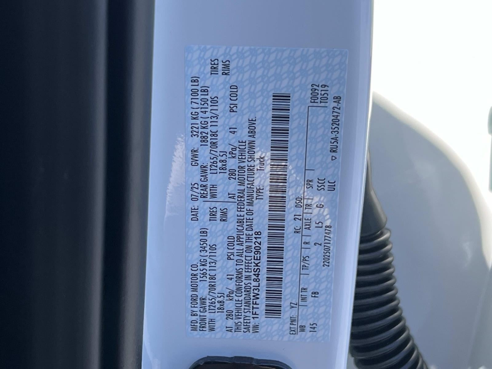 2025 Ford F-150 XLT 4WD SUPERCREW 5.5' BO PUG PACKAGE