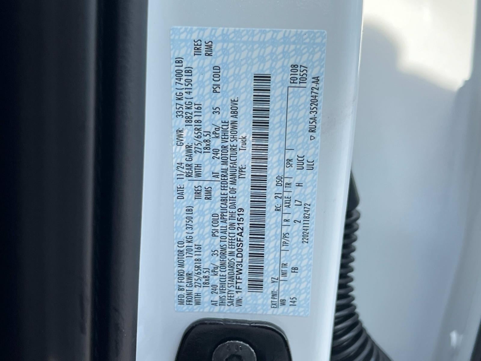 2025 Ford F-150 XLT 4WD SUPERCREW 5.5' BO